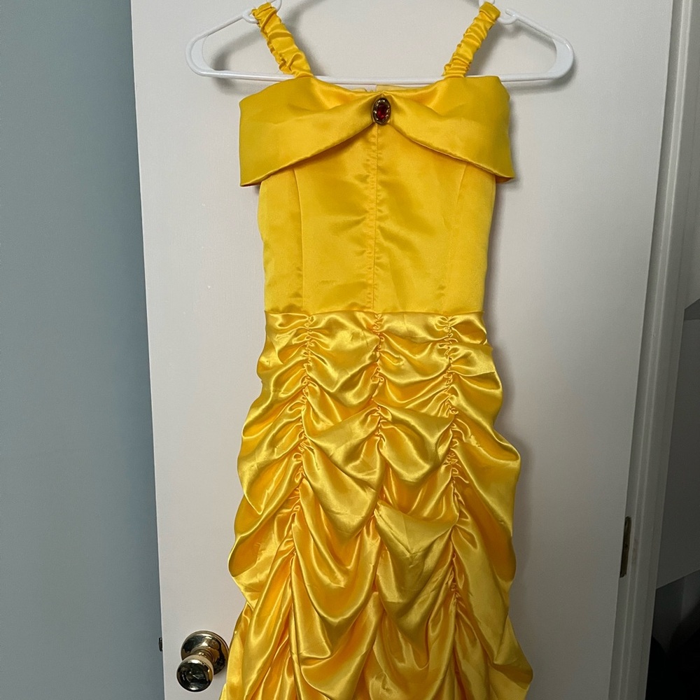 Girls Belle Princess Dress Size 120 6-7